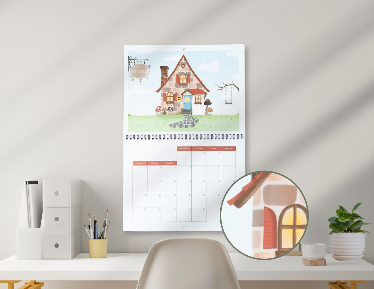 2027 Calendar | Hand-Drawn