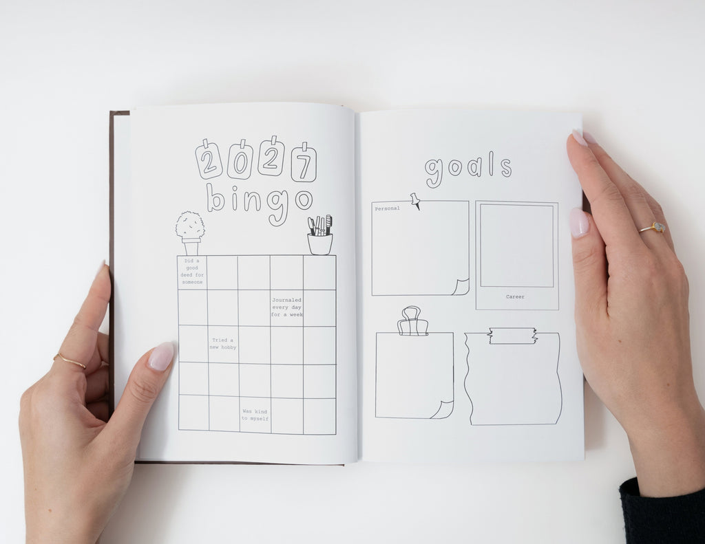 2027 Pre-Drawn Bullet Journal Planner
