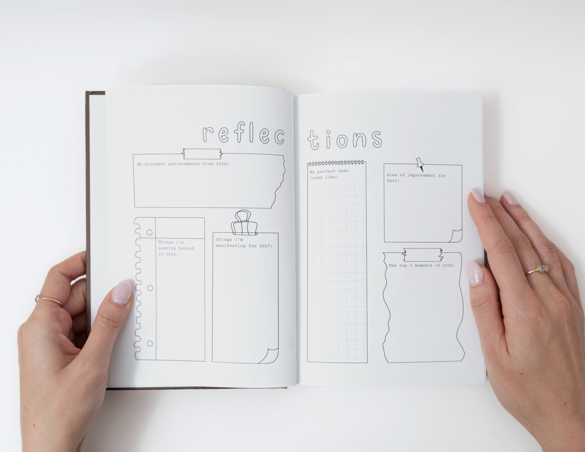 2027 Pre-Drawn Bullet Journal Planner