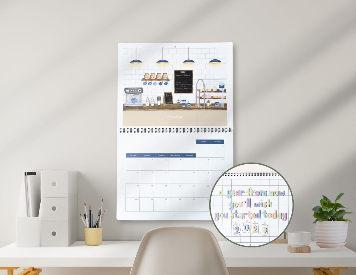 2027 Calendar | Hand-Drawn