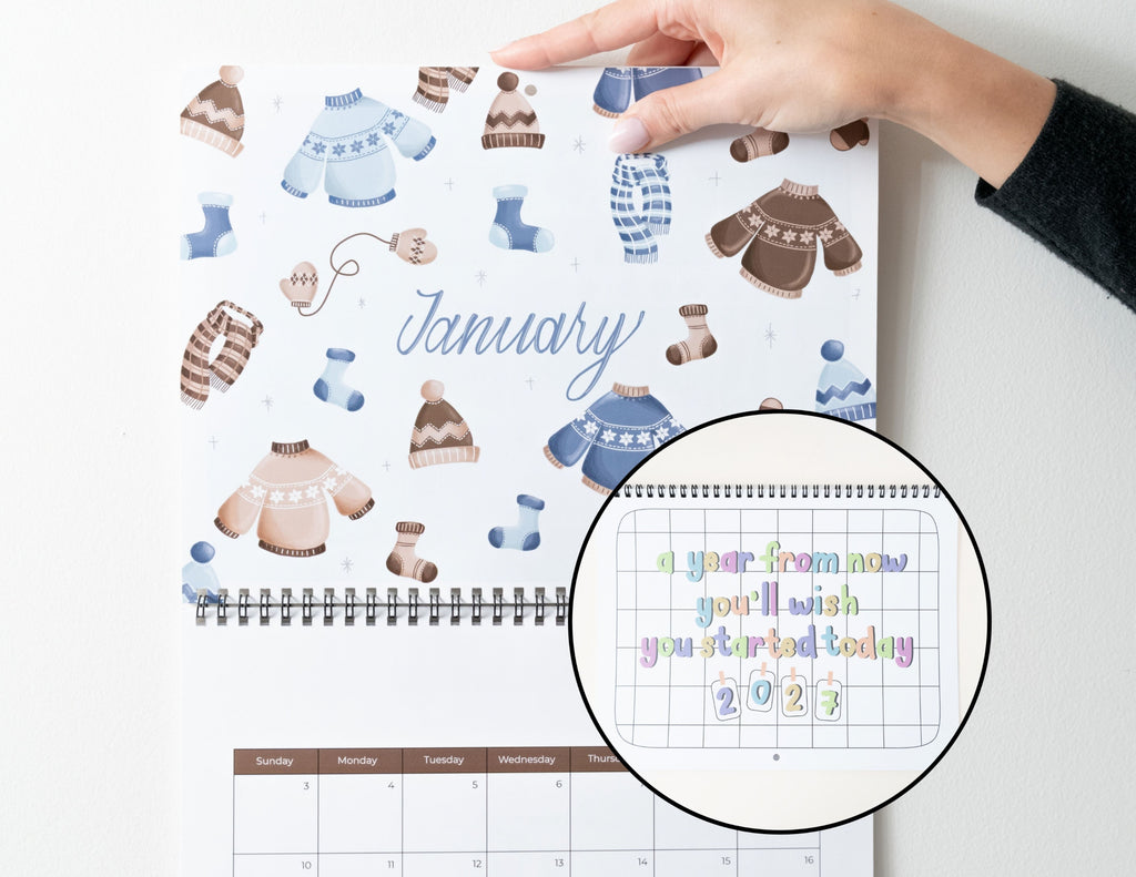 2027 Calendar | Hand-Drawn
