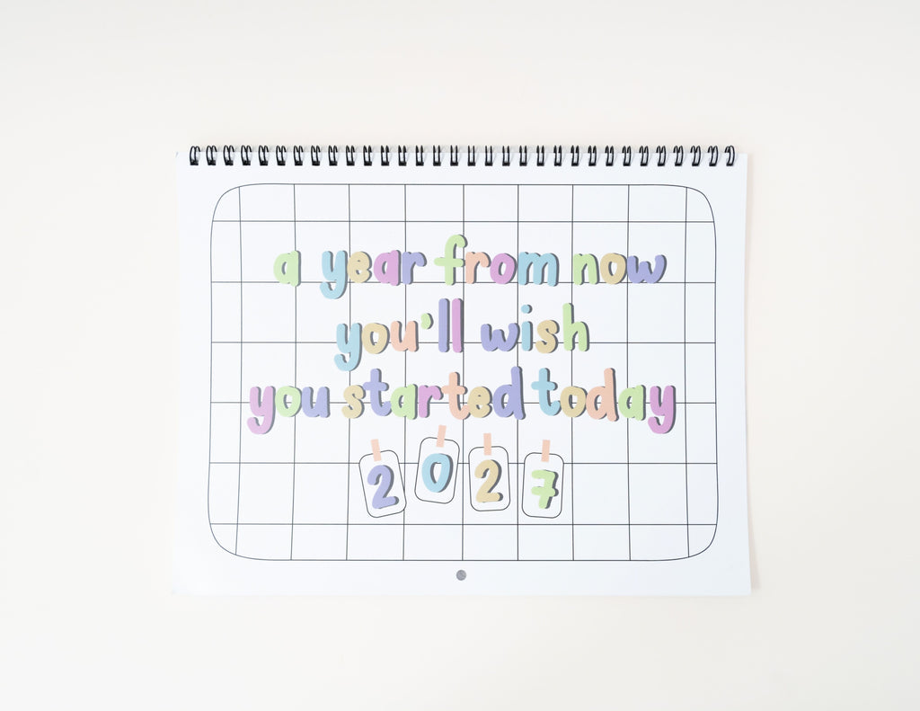 2027 Calendar | Hand-Drawn