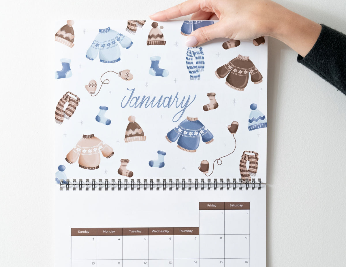2027 Calendar | Hand-Drawn