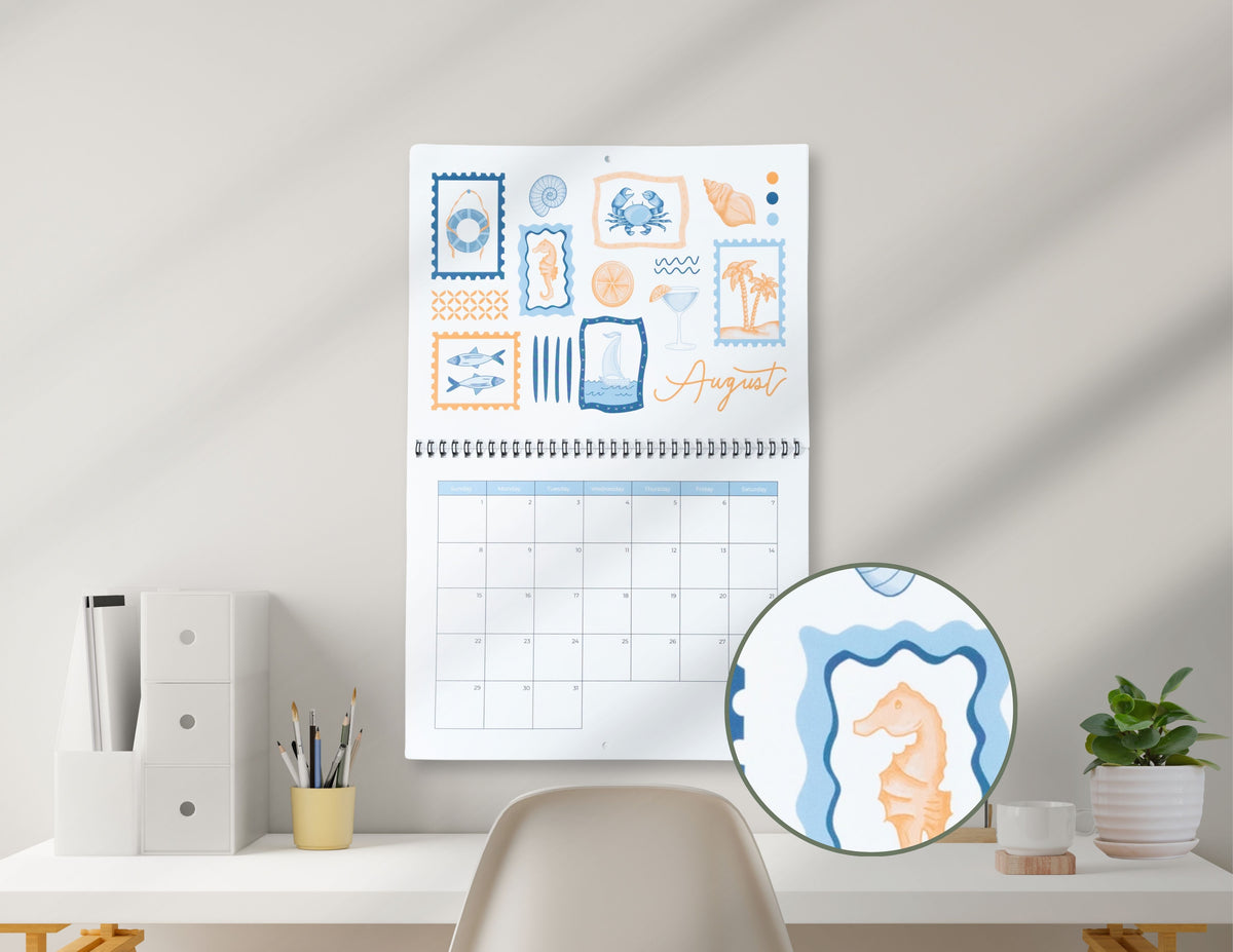 2027 Calendar | Hand-Drawn