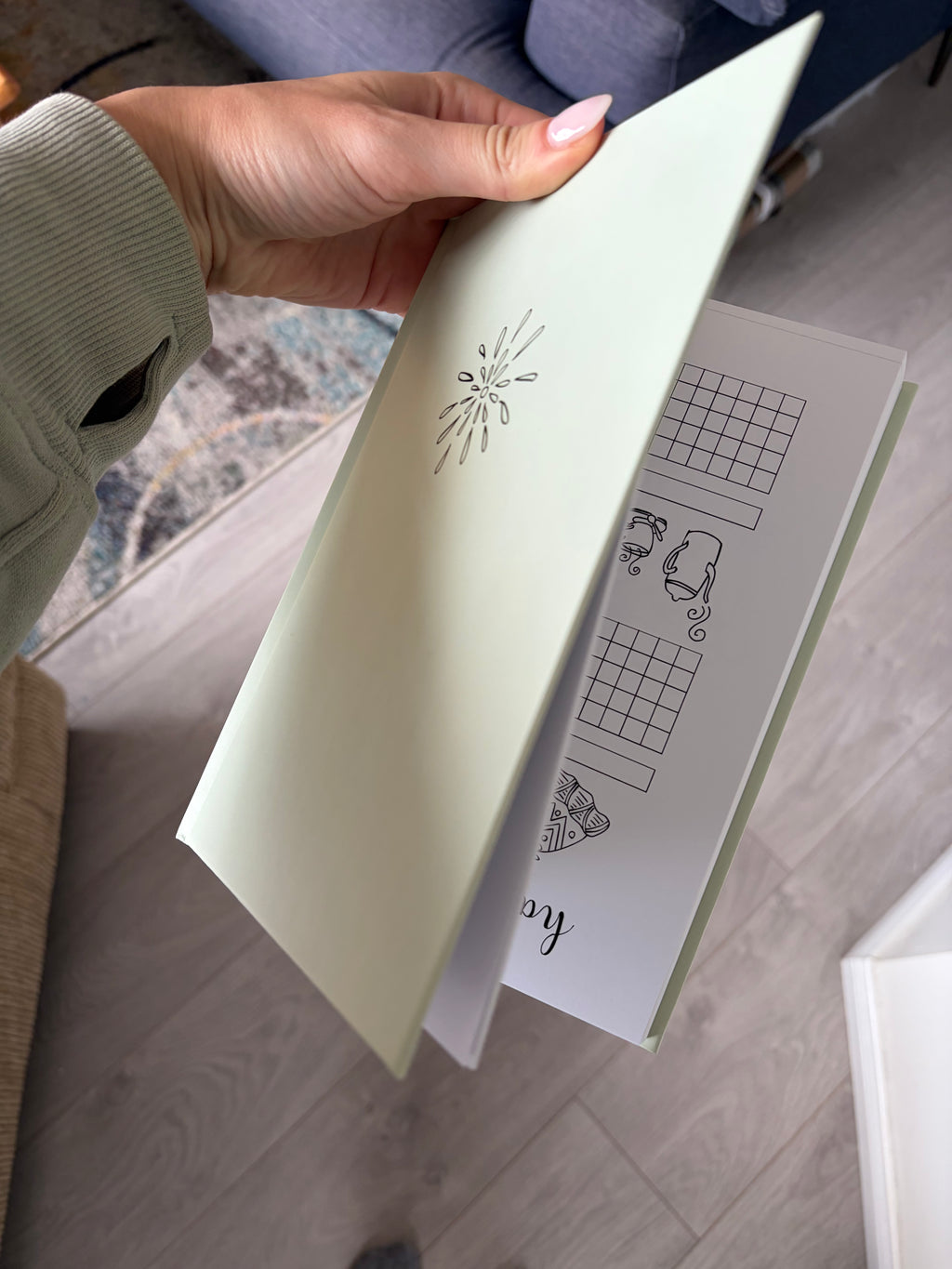 Undated Planner | Printed Upside Down
