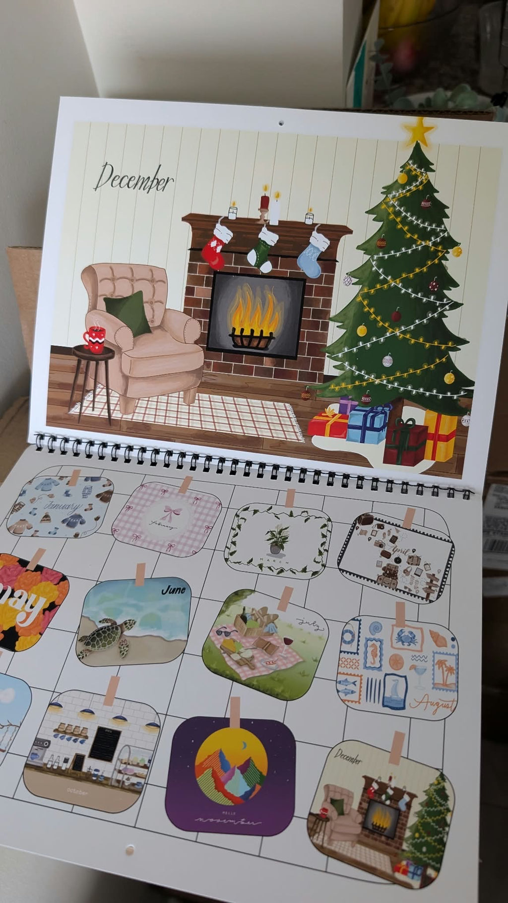 2027 Calendar | Inner Cover Printing error