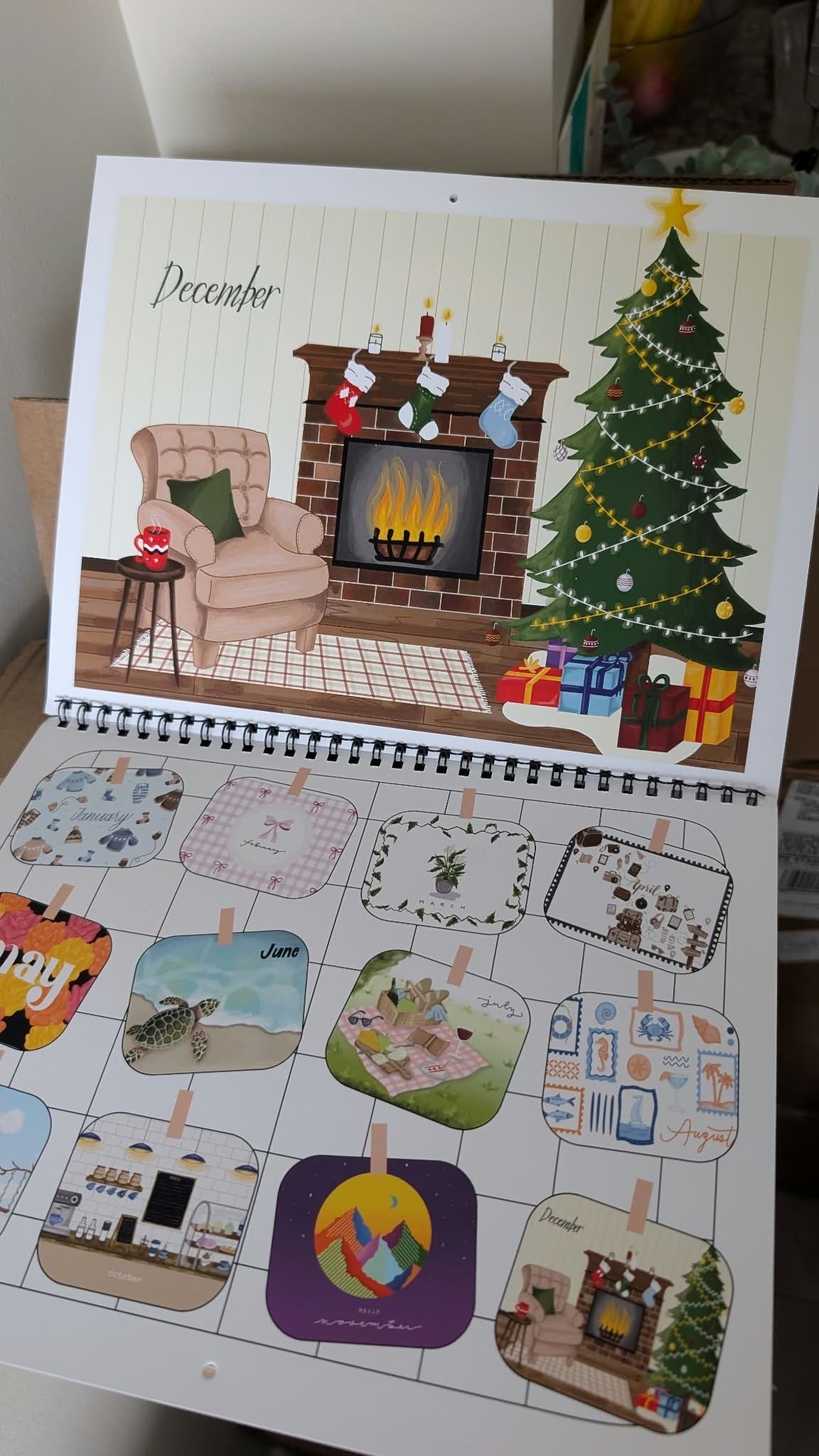 2027 Calendar | Inner Cover Printing error